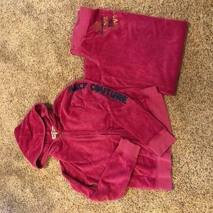 Juicy couture set : hoodie and pants